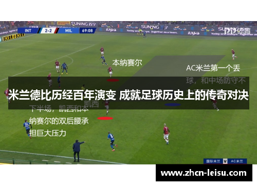 米兰德比历经百年演变 成就足球历史上的传奇对决