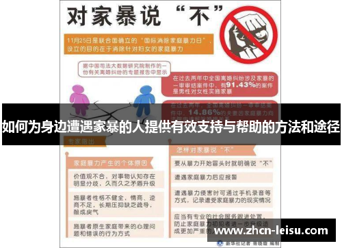如何为身边遭遇家暴的人提供有效支持与帮助的方法和途径