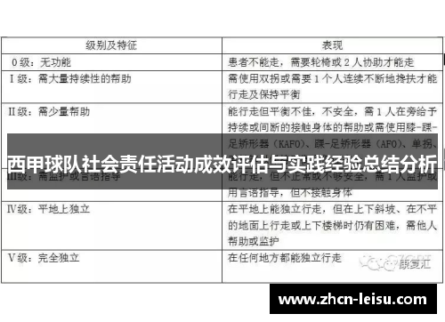 西甲球队社会责任活动成效评估与实践经验总结分析